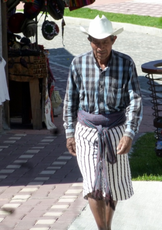 A man in traditional dress - Santiago Atitlan,Guatemala