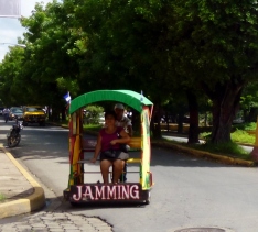 A jammin' Pedicab - Leon,Nicaragua