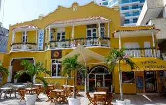 a hotel near Bocagrande, Cartagena