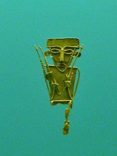 ornament using lost wax technique, Gold Museum, Cartagena