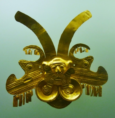 ornament using lost wax technique, Gold Museum, Cartagena