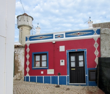 colorful house in Vila do Bispo, Portugal