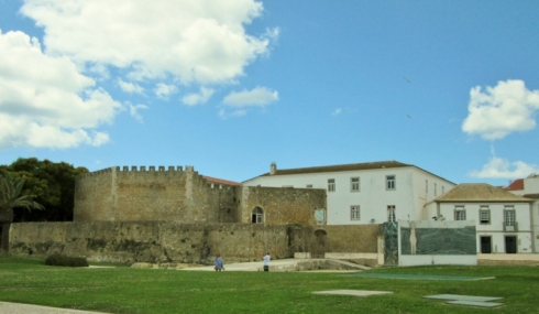 Lagos town walls and Governors' Castle, Portugal
