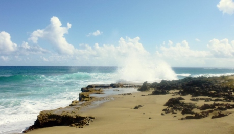 Cabarete - surf, sand and iron shore - Dominican Republican