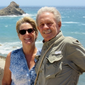 Anita and Dick at Cabo del Gatas - Nigar National Park